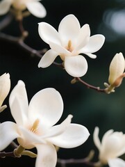 Fototapeta premium magnolias flowers