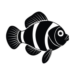 clownfish silhouette