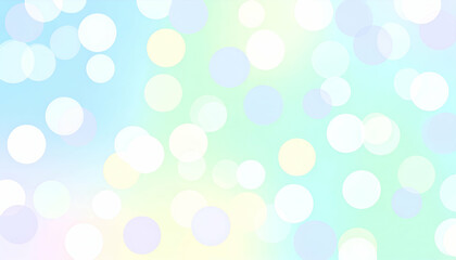 Pastel Bokeh Background Soft, Dreamy Light Spots for Design