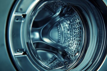 Washing Machine Drum Close-Up