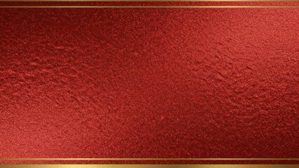 Red Texture with Gold Border for Background