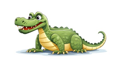 Naklejka premium Professional Image of Nile Crocodile, Alligator, and Crocodile Sneaking in Egypt
