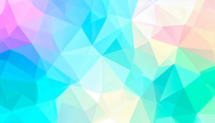 Fototapeta premium Modern Low-Poly Geometric Background, Fondo Geométrico de Bajo Polígono Moderno, Generated image