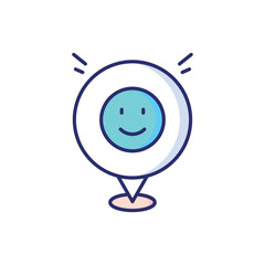 Location Mark Vector icon