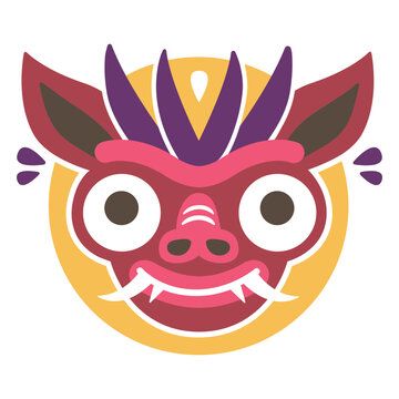 Fiesta tirana diablada chile flat