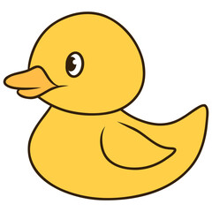Cartoon Duck Illustration