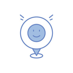 Location Mark Vector icon