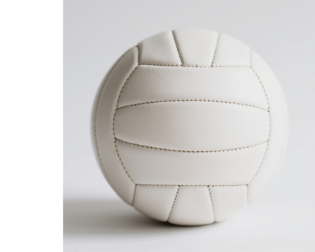 Volleyball ball isolated  for sports and game concept Volleyball ball isolated on a white background for sports and game concept