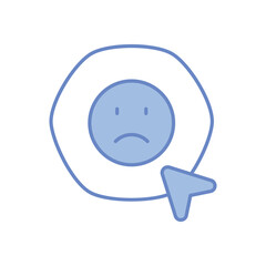 Fototapeta premium Dislike Vector icon