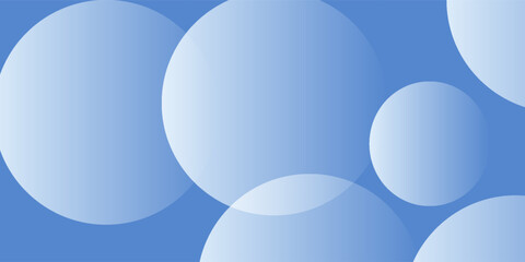 Abstract blue modern background with circle elements. Digital technology concept. vector illustration