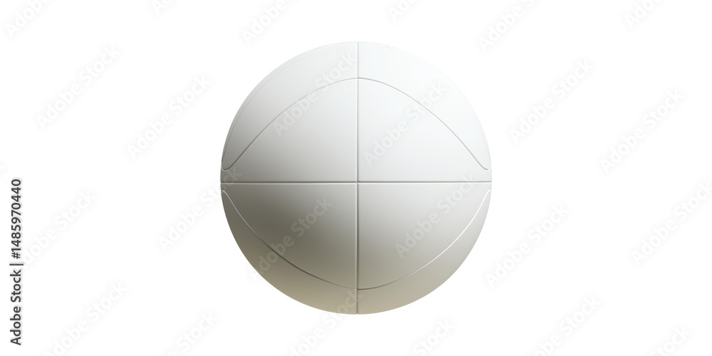Poster abstract sphere with geometric patterns. modern minimalist design element isolated on transparent ba