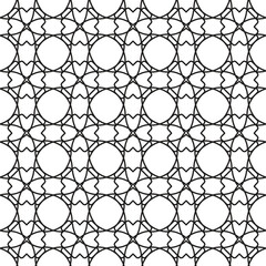 Fototapeta premium vector abstract geometric shape pattern design, seamless repeated pattern background