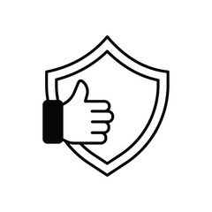 Reliable  Vector icon