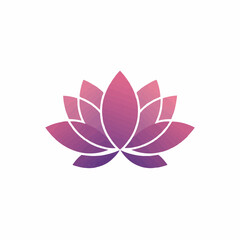Bottom of a white background shows a pink and purple textured lotus flower design