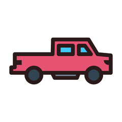 pickup truck icon