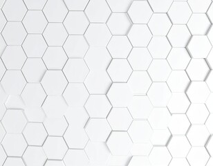 Naklejka premium Abstract Geometric Hexagon Pattern Background