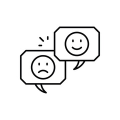 Feedback  Vector icon