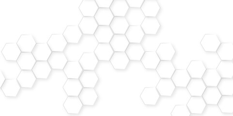 abstract white and black lines 3d hexagonal, modern abstract vector polygonal pattern, showcasing geometric design, white background with hexagon pattern.