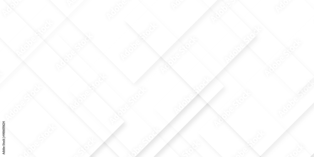 Poster abstract white and gray overlap triangle geometric technology pattern, modern abstract light silver 