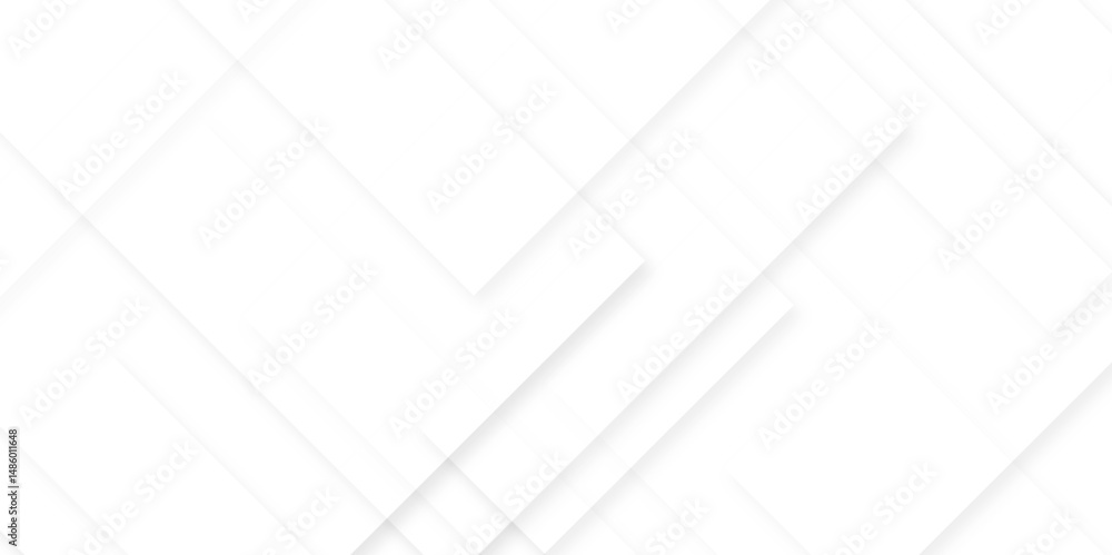 Aufkleber abstract white and gray overlap triangle geometric technology pattern, modern abstract light silver 