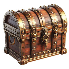 Wooden Treasure Chest