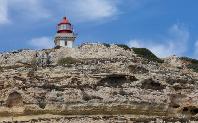 Leuchtturm an der Algarve