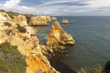 Felsenküste an der Algarve