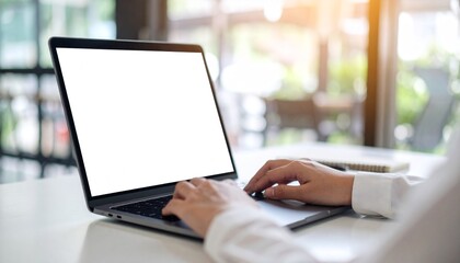 Laptop Mockup Template at an Office - Monitor, Tablet and Computer Screen - Application Design, Web Design and UI Interface Design, Screen - Asset for Presentation of Graphic Design for Portfolio