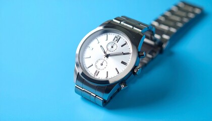 watch on blue 