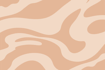 Abstract artistic earth tone background design with seamless wave patterns