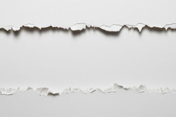 Obraz premium Torn paper showing revealing texture and rough edges