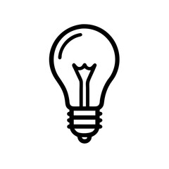 Icon of a Light Bulb