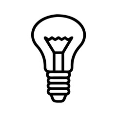 Icon of a Light Bulb