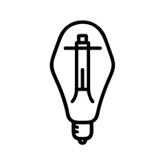 Icon of a Light Bulb