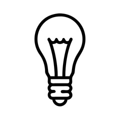 Icon of a Light Bulb