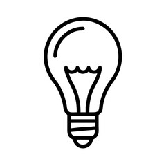 Icon of a Light Bulb