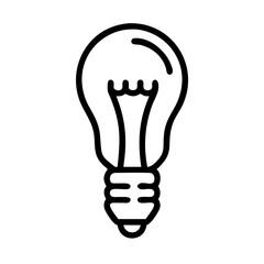 Icon of a Light Bulb