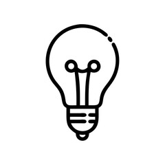 Icon of a Light Bulb