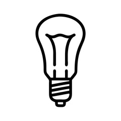 Icon of a Light Bulb
