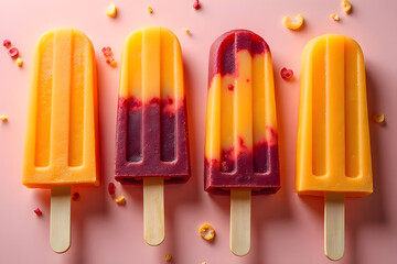 The Popsicles and passion fruit