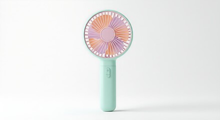 Portable Handheld Fan Compact, Colorful, and Convenient Personal Cooling