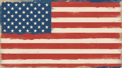 Naklejka premium Flag Day vector illustration set featuring American flags, patriotic themes, and June 14 celebrations