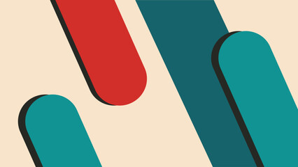 Diagonal Abstract Cylindrical Neutral Base 