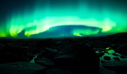 Binary Aurora Borealis 