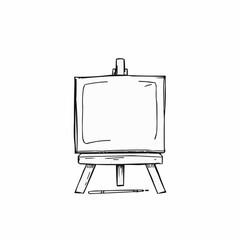 Simple easel..