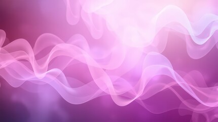 Fototapeta premium Abstract Wavy Lines in Purple