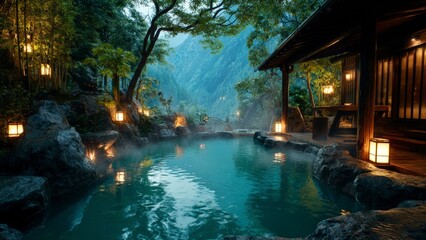 Calm and Relaxation in Japanese Nature