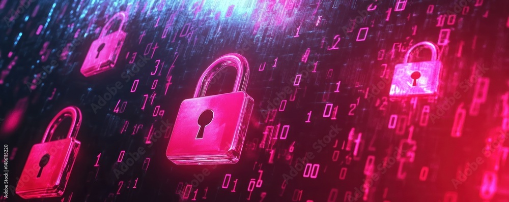 Poster cybersecurity: digital locks in a binary world