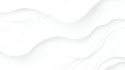 Obraz premium abstract white paper cut banner. Geometric layered background, white texture, abstract wavy background.