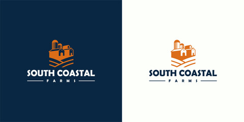South Coastal Farms Logo design
